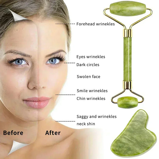 Natural Jade Face Massager